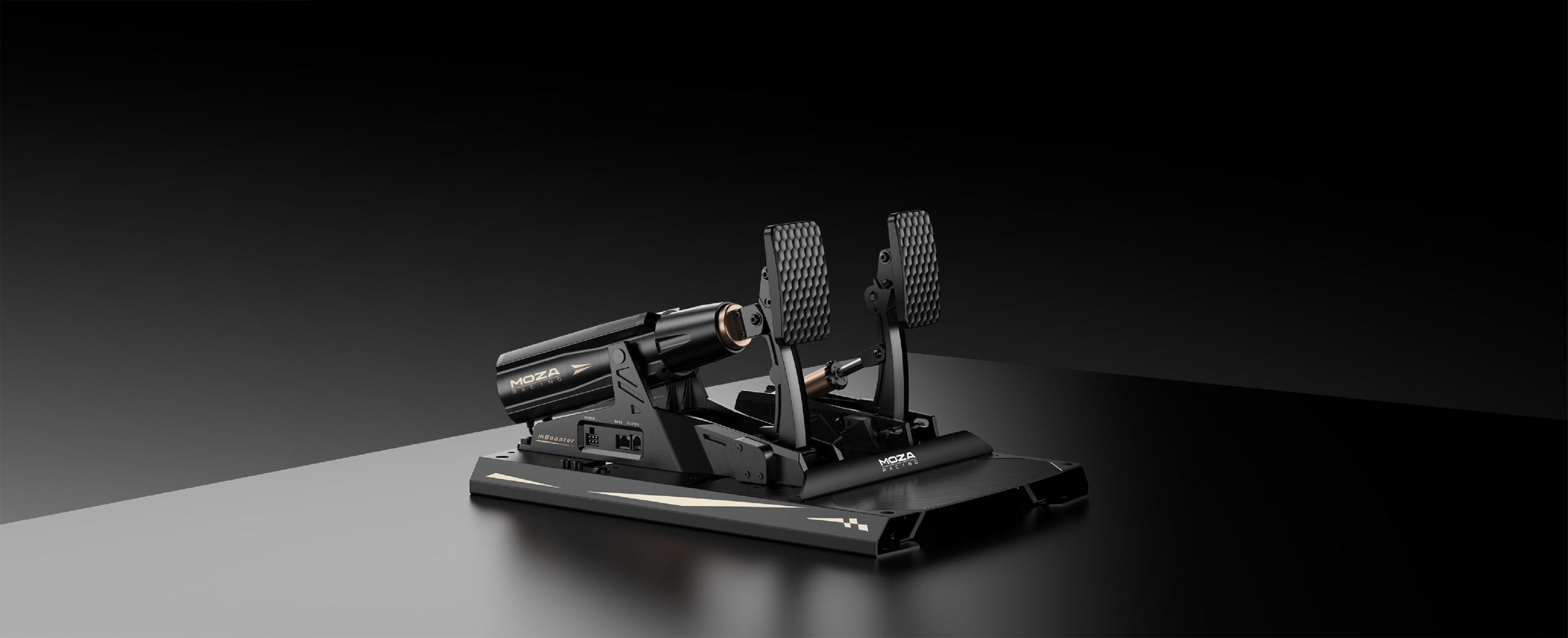 MOZA   Racing   Set   to   Revolutionize   Sim   Racing   with   mBooster   Active   Pedal