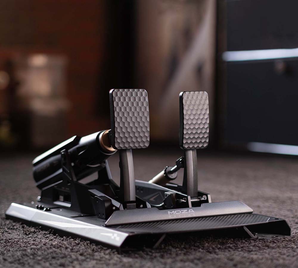 MOZA mBooster Active Pedal Set (with CRP2 Throttle)